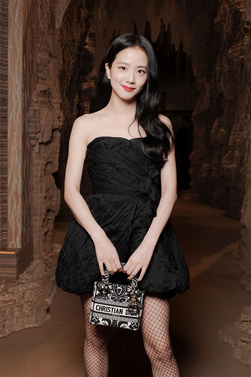 Jisoo BLACKPINK Dior Spring/Summer 2023 Outfit Behind the Scenes Images
