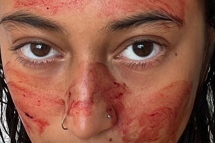 Here's What I Learned About the Period Blood Face Mask