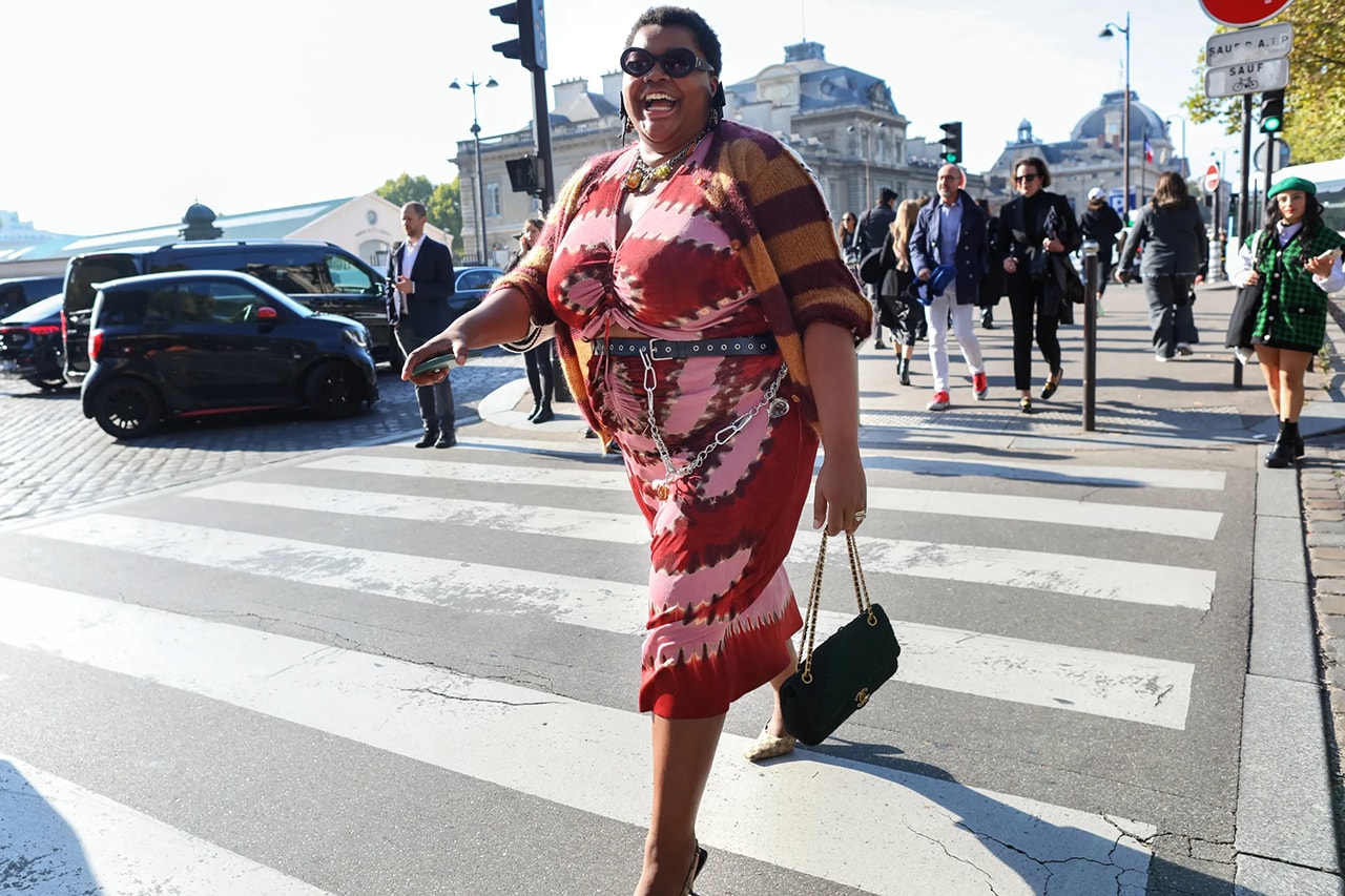 Gabriella Karefa-Johnson fat-shaming kanye west yeezy season paris fashion week instagram white lives matter