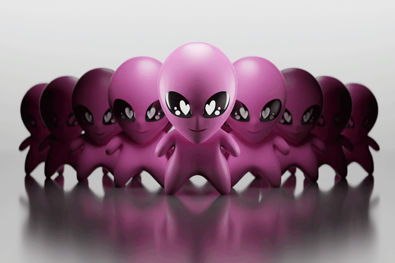 You Can Now Adopt a Baby Alien With GCDS' First NFT Release