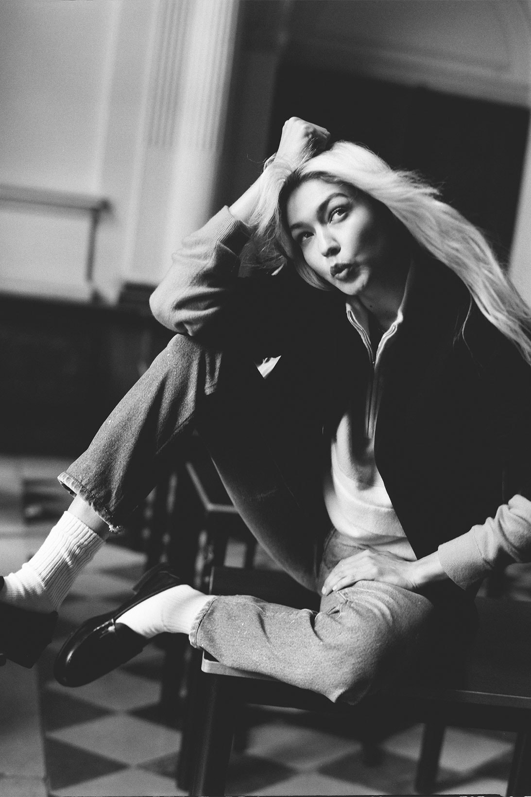 Gigi Hadid Guest In Residence Varsity FUNK Drop 2 Knitwear Release Info
