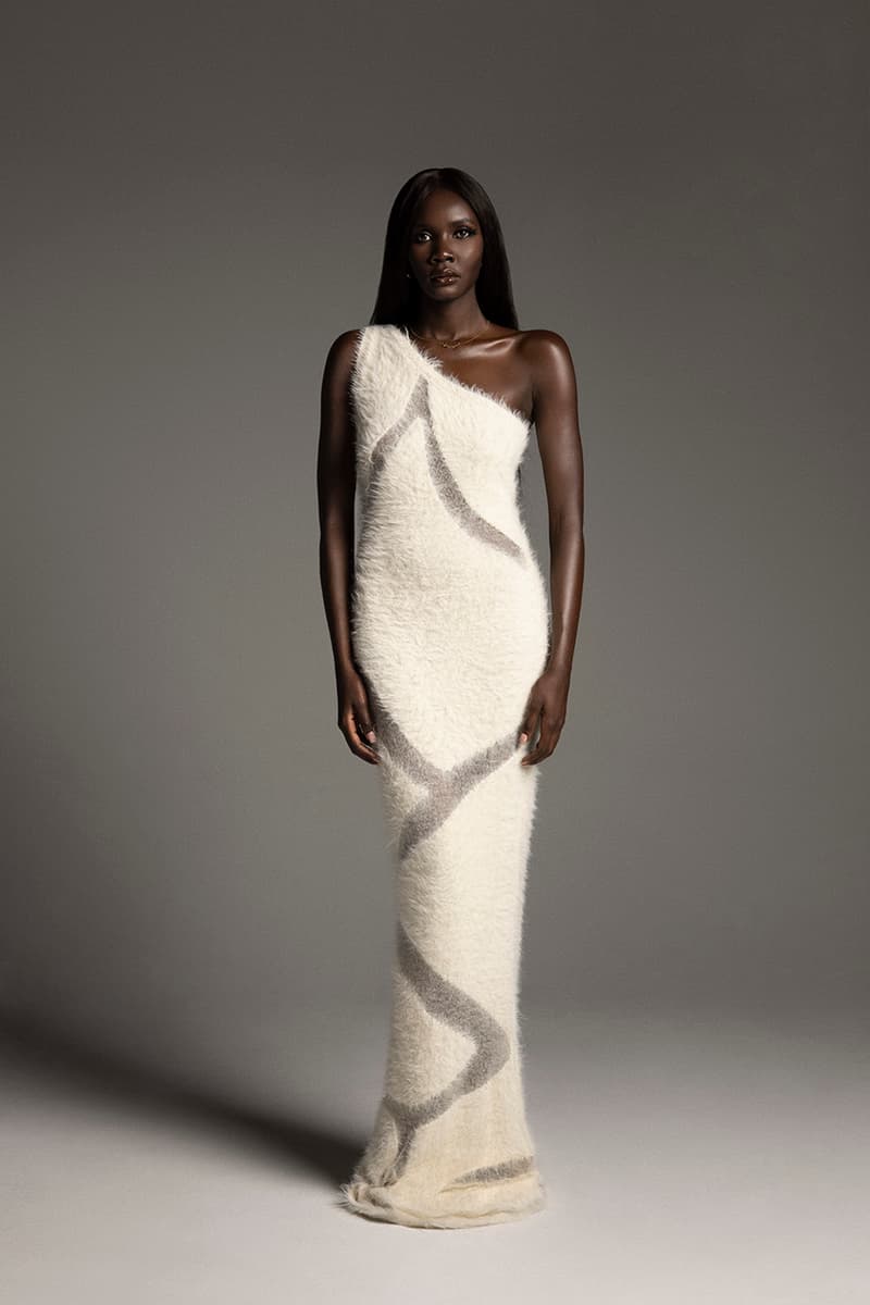 hanifa fall winter anifa Mvuema dresses knits styling jenne naylor high low luxxe