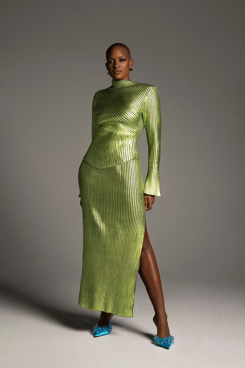 hanifa fall winter anifa Mvuema dresses knits styling jenne naylor high low luxxe