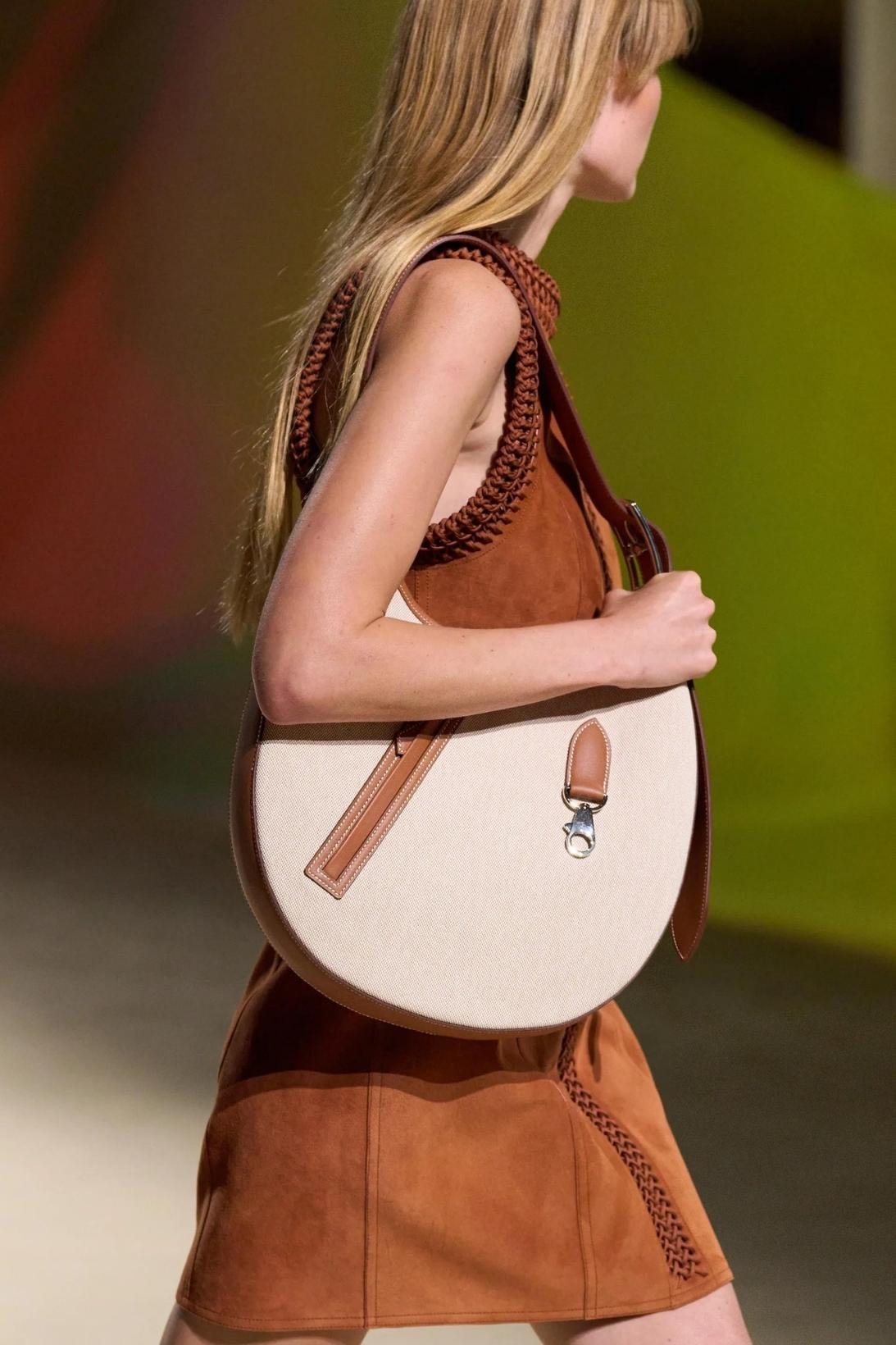 Hermes Paris Fashion Week Spring Summer 2023 Handbag Kelly Ostrich Feather