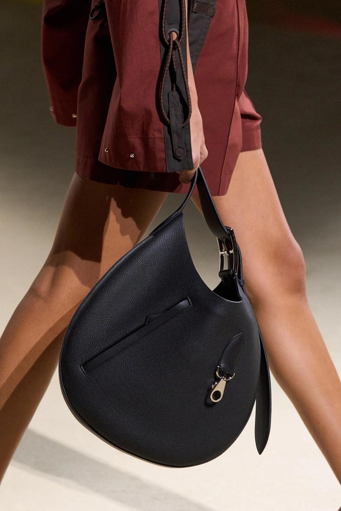 Hermes Paris Fashion Week Spring Summer 2023 Handbag Kelly Ostrich Feather