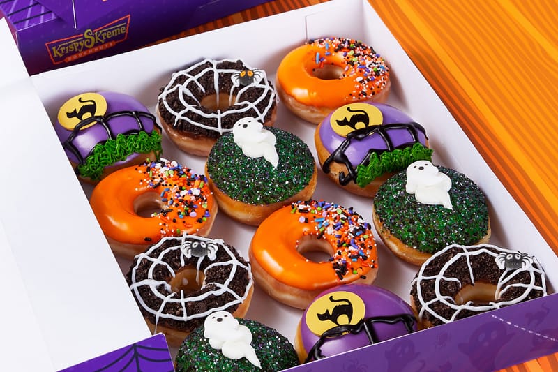 Get Spooky With Krispy Kreme's "Haunted House" Halloween Donuts