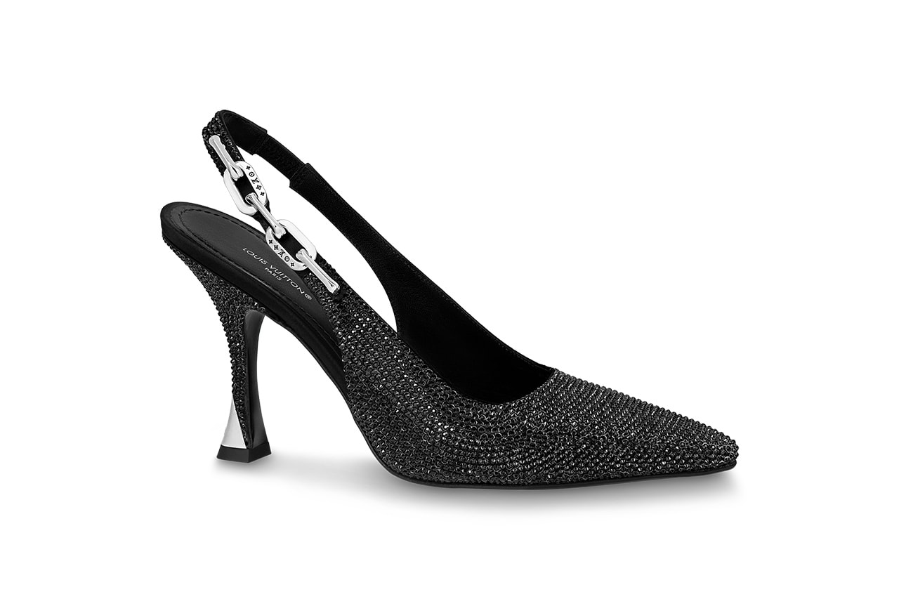 louis vuitton sparkle pump heel shoes footwear where to buy price soho pop up 