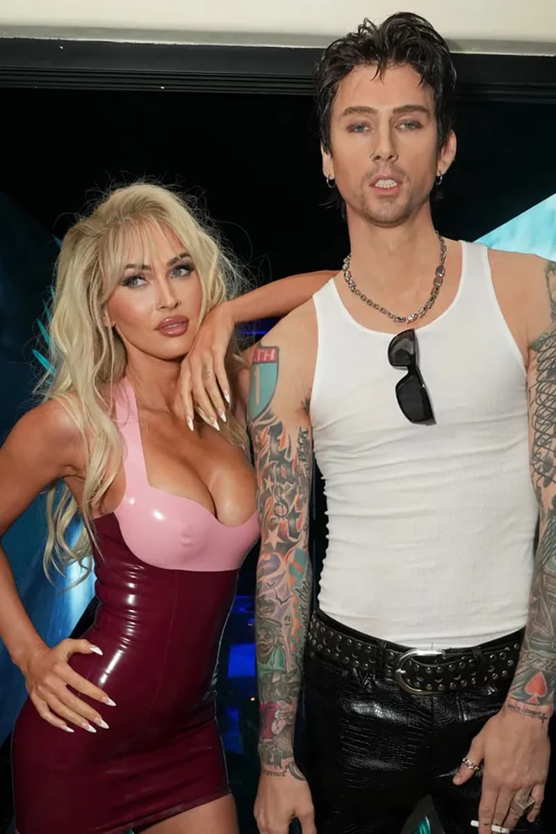 megan fox machine gun kelly pamela anderson Slim-Fit-Jeans tommy lee casamigos halloween party celebrity costumes richard gere cindy crawford 