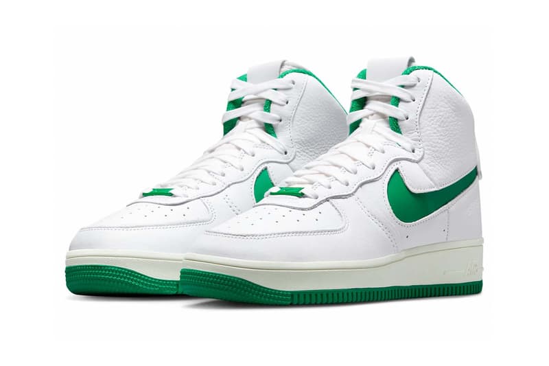 Nike AIr Force 1 High Sculpt White Green DQ5007-100 Release Date