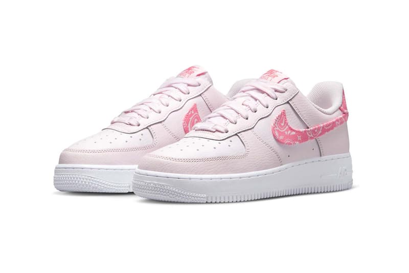 Nike Air Force 1 Low Womens Pink Paisley FD1448-664 Release Date