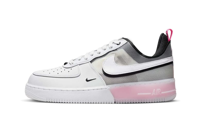 white pink air force 1 mens