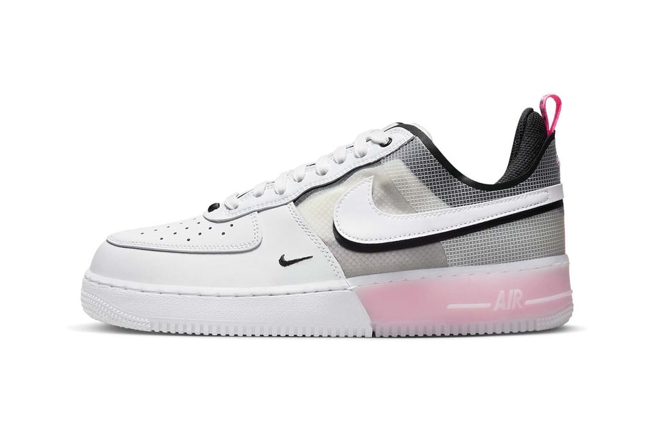 Ardiente para jugar preferir First Look: Nike Air Force 1 React "Pink Spell" | Hypebae
