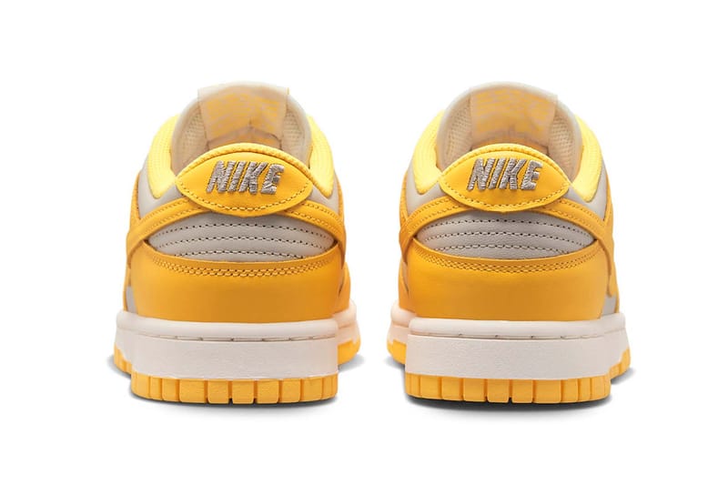 nike dunk low yellow pulse