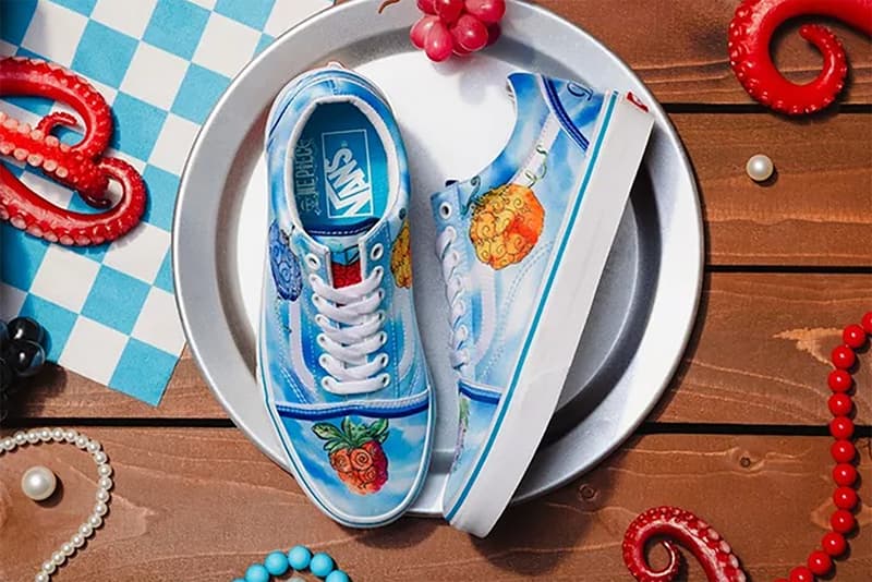 'One Piece' Vans Collaboration Sk8-Hi Old Skool Authentic Apparel Release Info