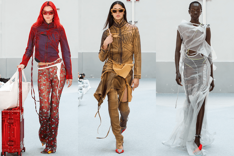 Ottolinger Shows Femininity Unfastened at Paris Fashion Week