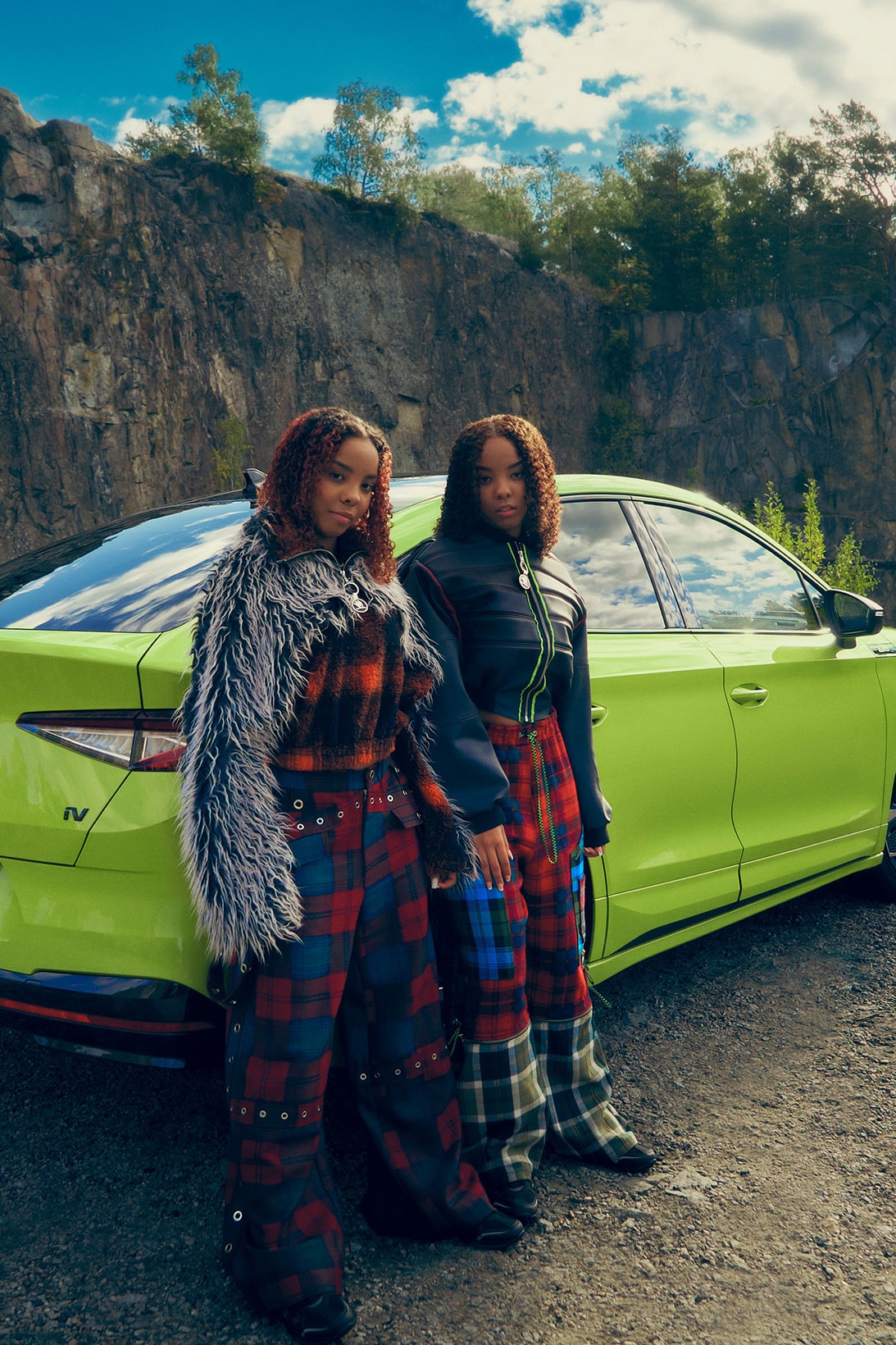 Škoda Upcycles Car Parts for This Eco-Punk Fashion Line