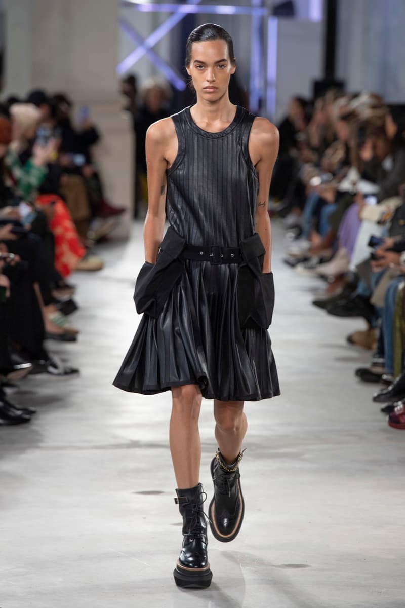 sacai paris fashion week spring summer dresses bags boots