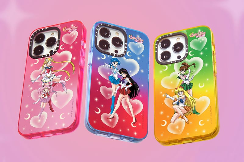 Sailor Moon iPhone 13 / 14 CASETiFY ShockProof Cute Anime Pink / Blue Phone  Case | eBay