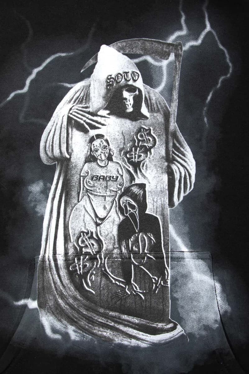 Soto Halloween Collection GRAVEYARD22 Hoodie T-shirt Release Date