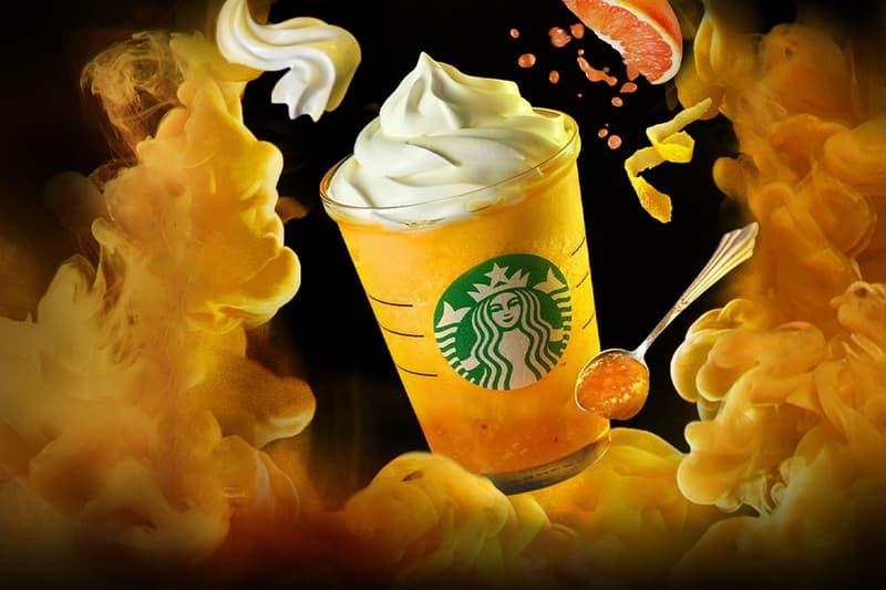 Starbucks Japan Halloween Frappuccino Drinks Purple Sweet Potato Desserts Launch