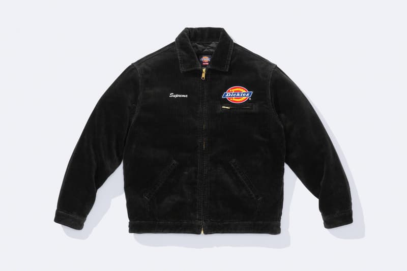 Supreme Dickies Fall Collaboration Jackets Hats Images RElease Date