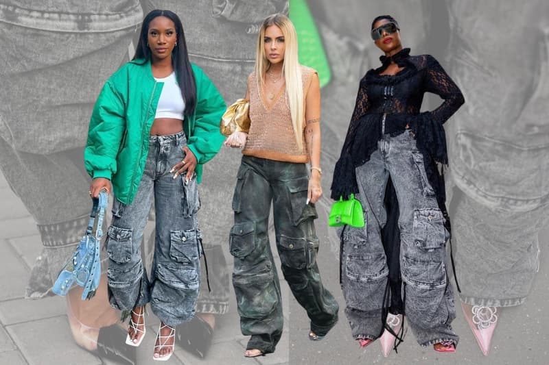 Attico Cargo Michael pants Fern Instagram Style Roundup