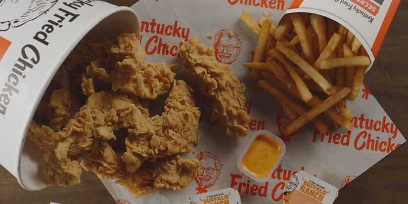 Tinder x KFC Collab Proves Opposites Attract With a Hot New Menu Item
