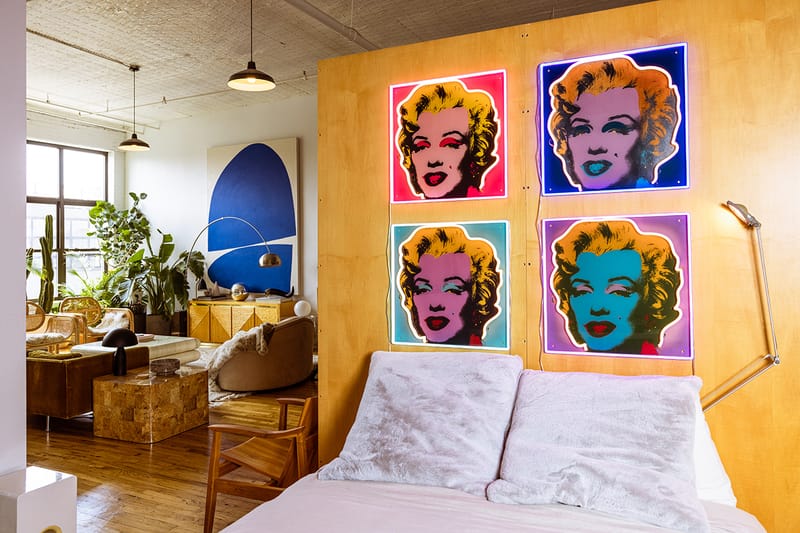 Yellowpop x The Andy Warhol Foundation Drop Limited-Edition Neon Art