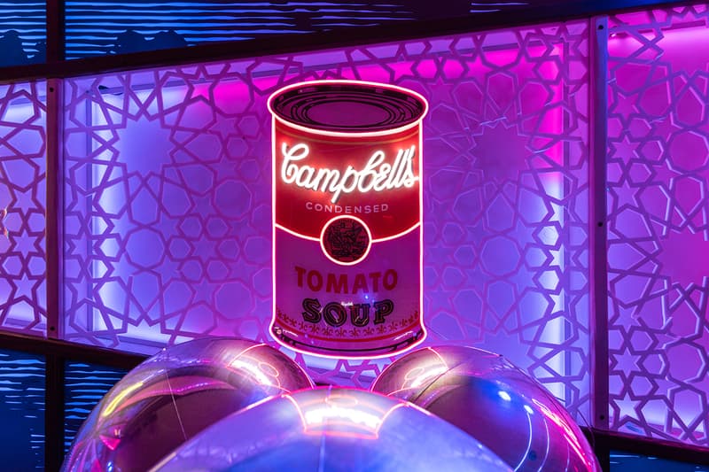 yellowpop andy warhol foundation limited edition LED neon art collectibles 