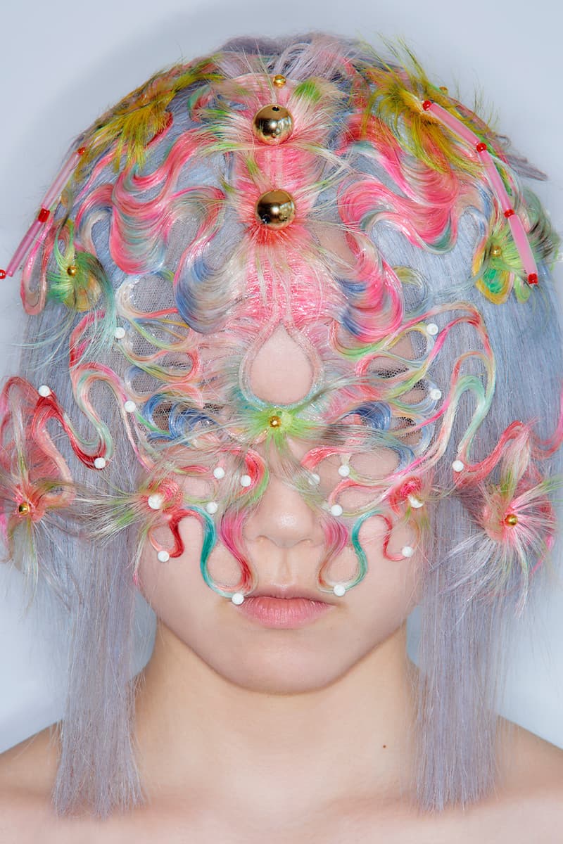 tomihiro kono hair beauty books exhibitions fancy creatures release bjork comme des garçons björk