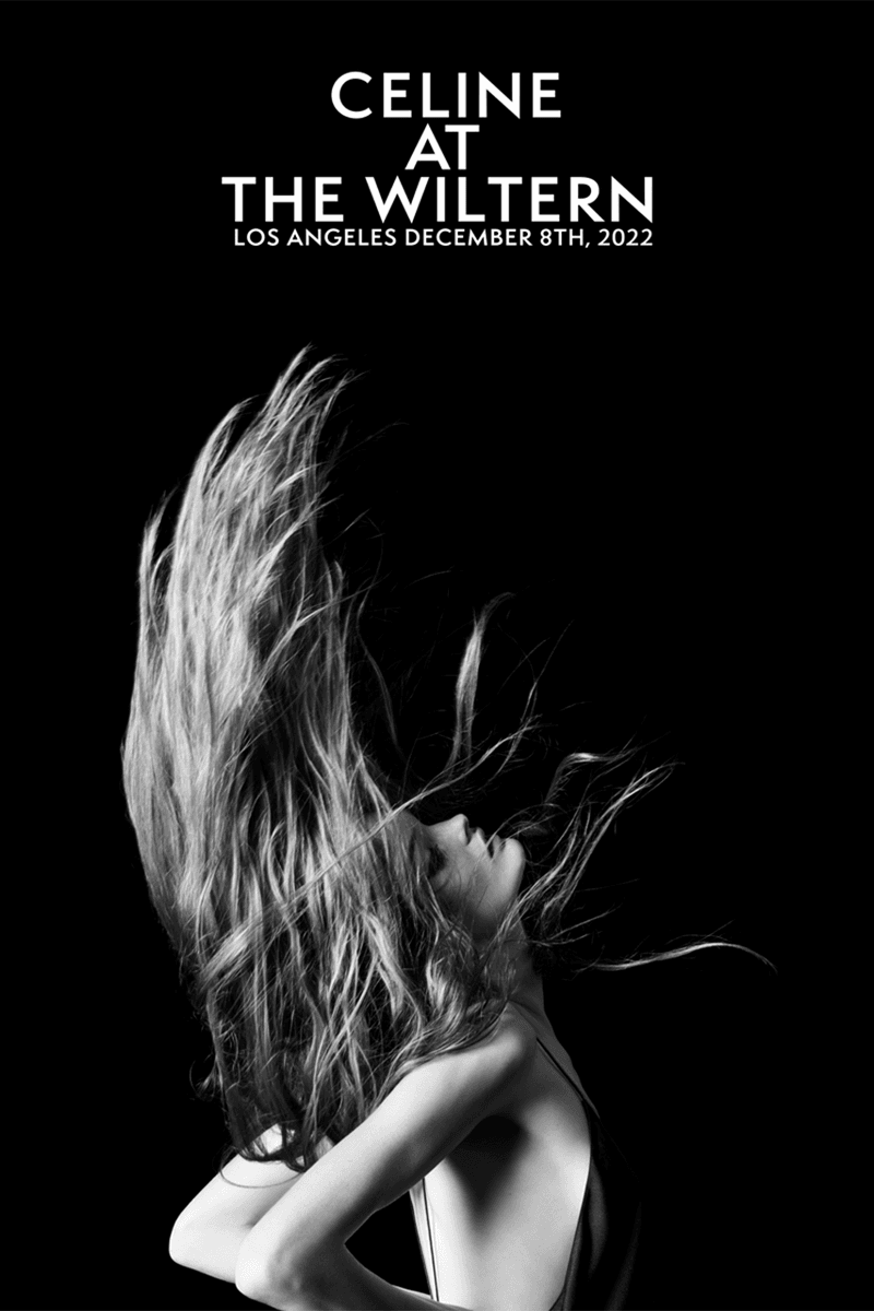 celine hedi slimane runway return fall winter 2023 womenswear los angeles