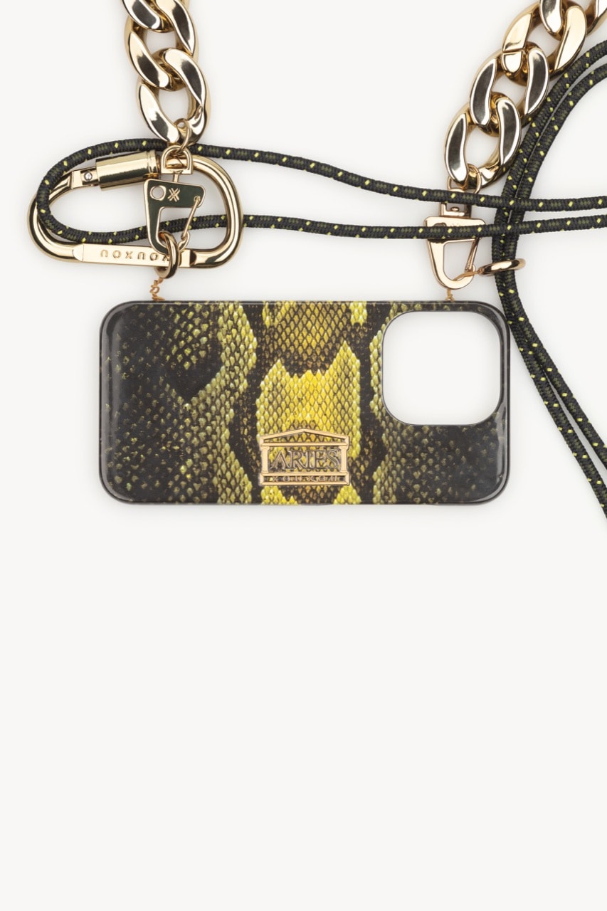 aries xouxou phone cases iphone snake print gold rope