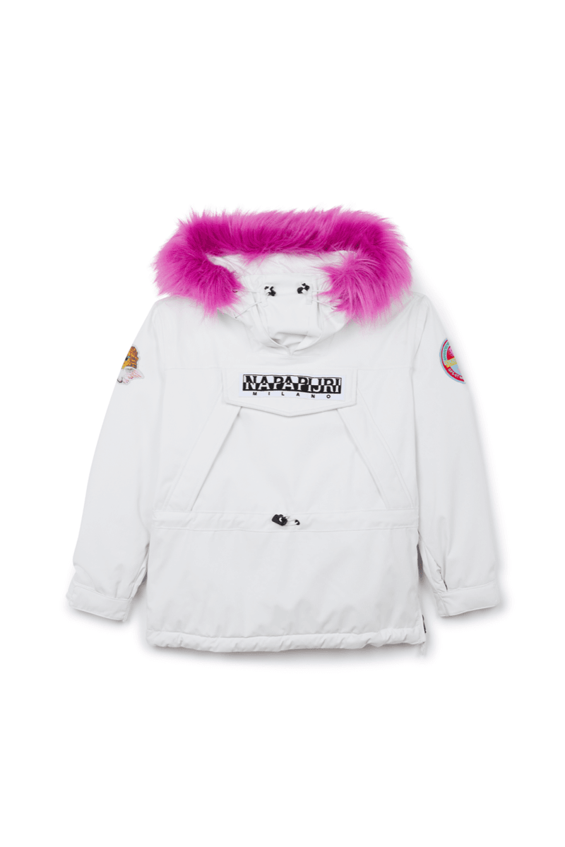 fiorucci napapijri collab jackets ski puffer 
