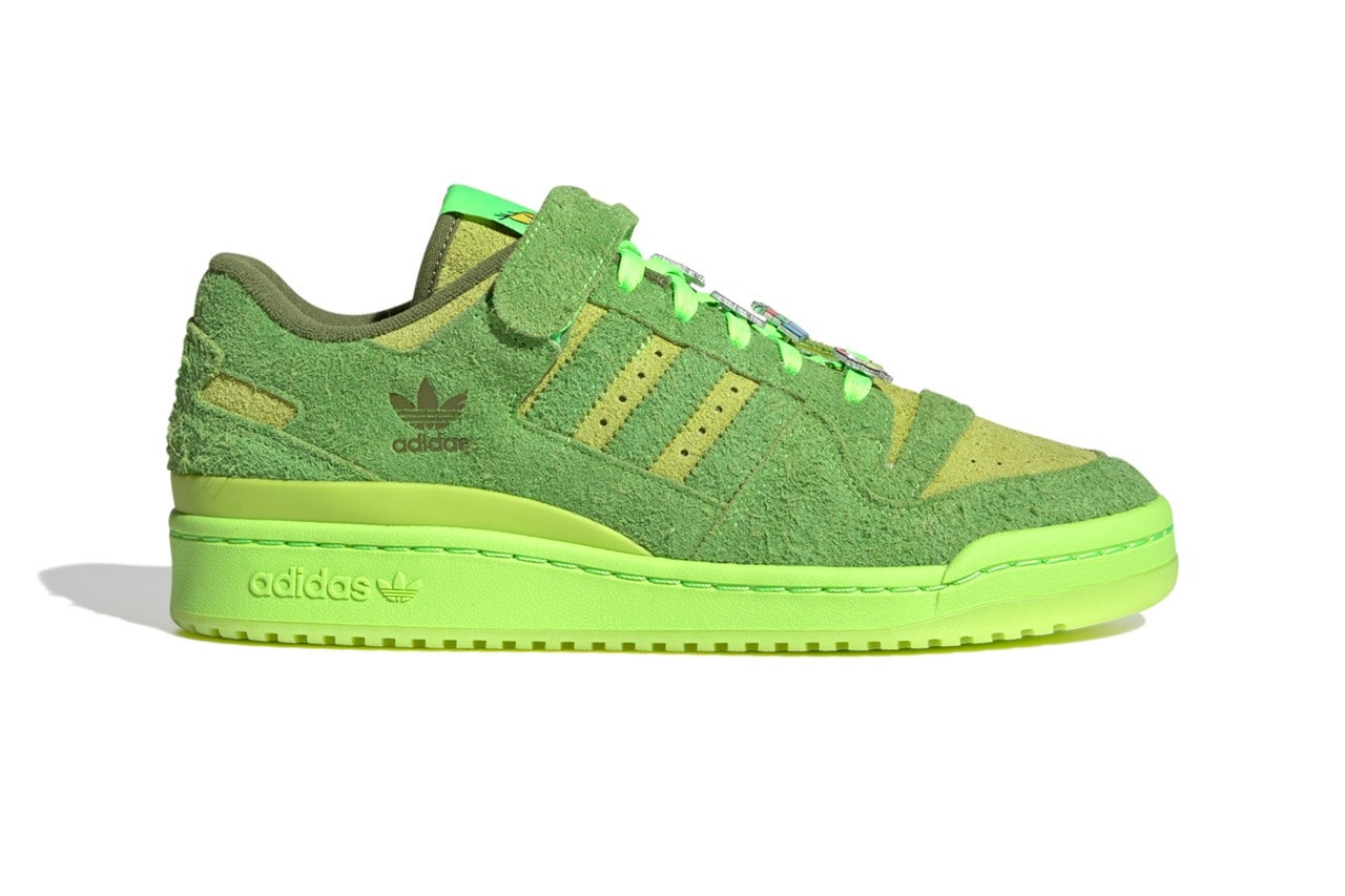 adidas Forum Low Grinch Dr. Seuss Christmas Holiday Collaboration Release Date 