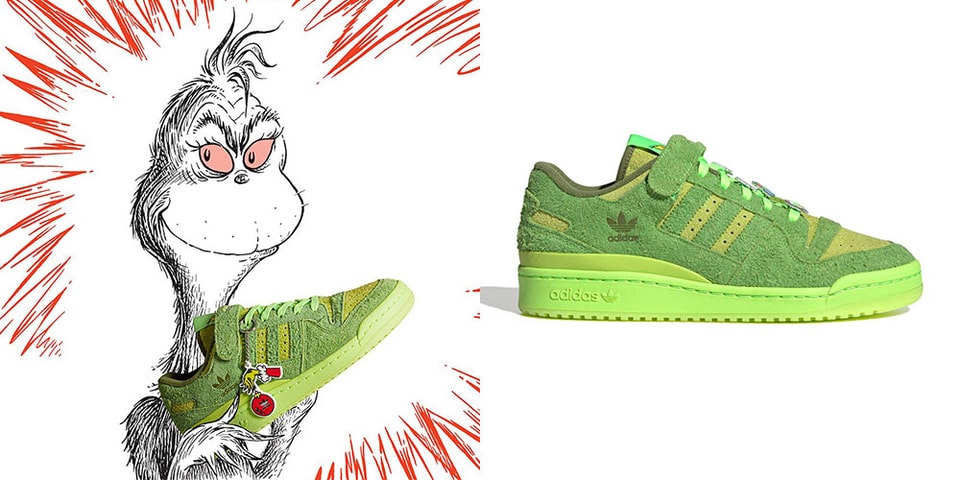 adidas Grinch Forum Low With Dr. Seuss | Hypebae