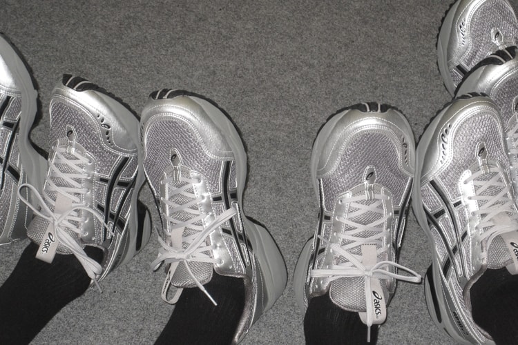 Freja Wewer is Revamping Normcore Trends With Cool Silver ASICS GEL-1090 v2 Collab