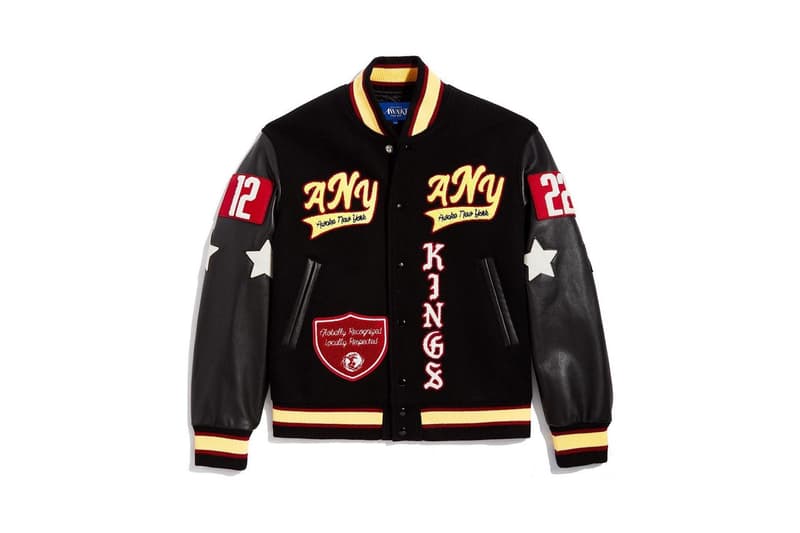 awake ny varsity bomber jacket fall winter 