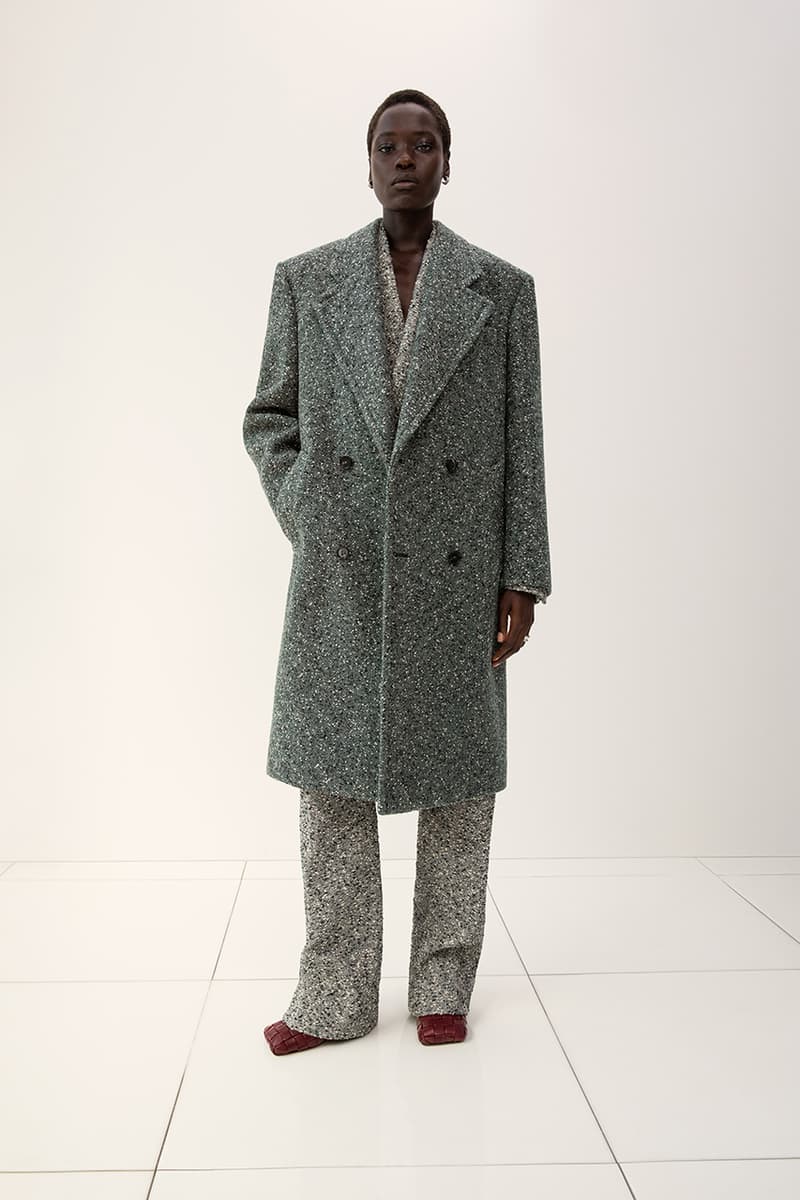 bottega veneta pre spring collection dresses coats skirts shoes handbags heels platforms