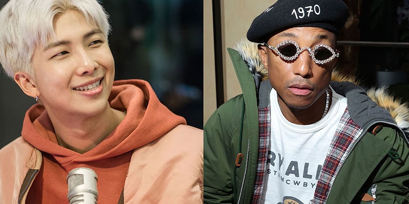 BTS Star RM Teases Pharrell Williams Collab