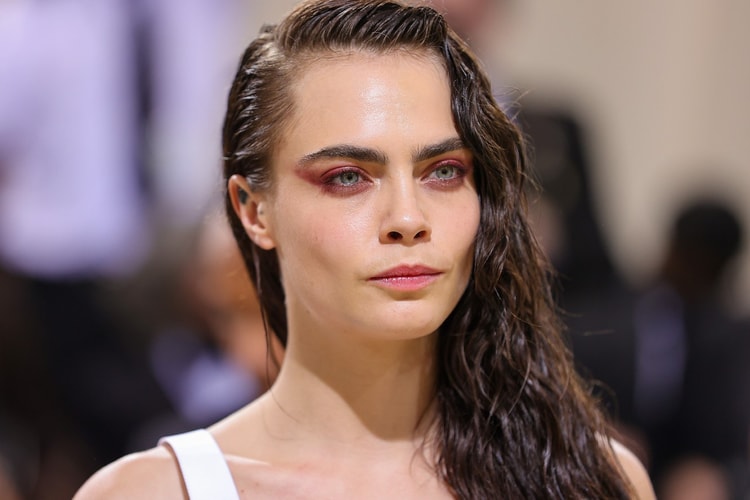 For Rihanna, Cara Delevingne Jumped Onto the ”Naked Brows” Trend