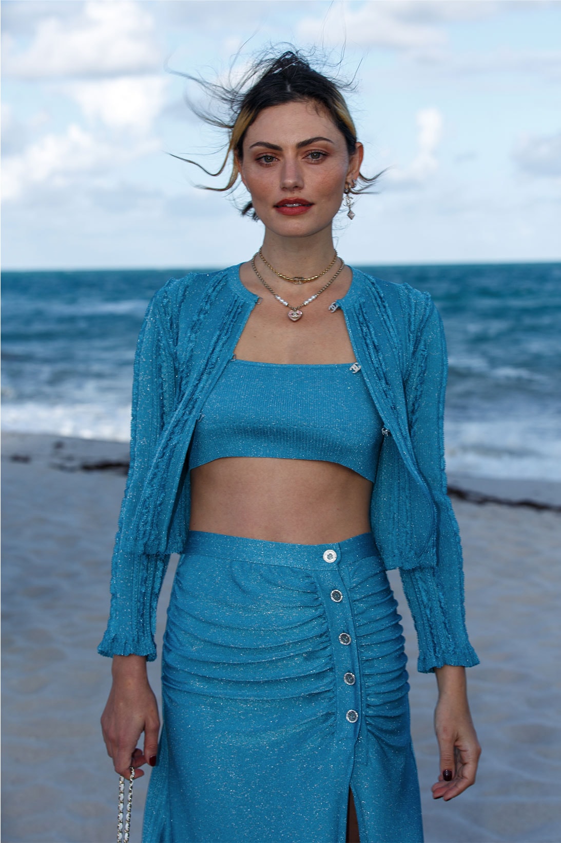 Chanel Cruise Show Miami Best Dressed Celebrities Lily Rose Depp Arden Cho Ella Balinska Images
