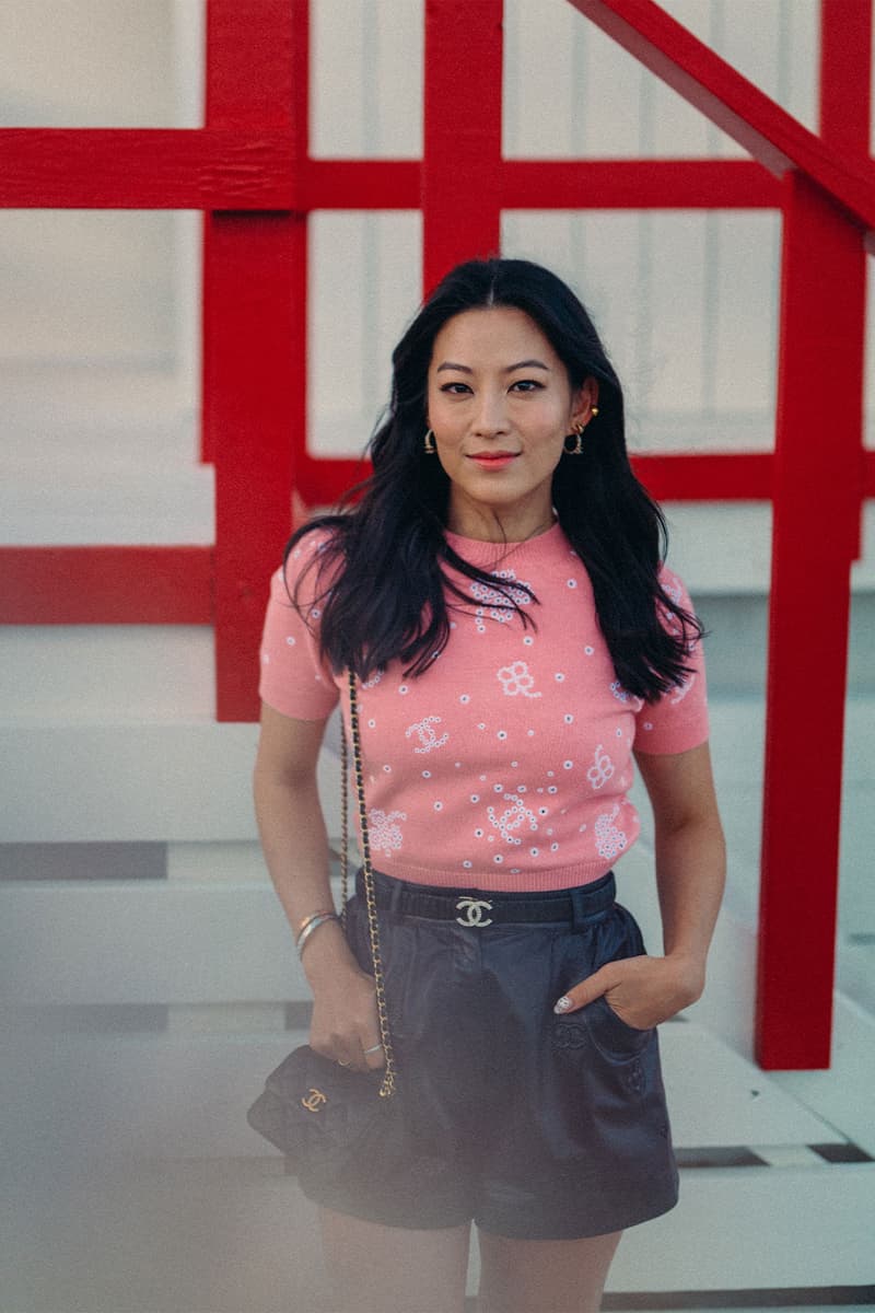 Chanel Cruise Show Miami Best Dressed Celebrities Lily Rose Depp Arden Cho Ella Balinska Images