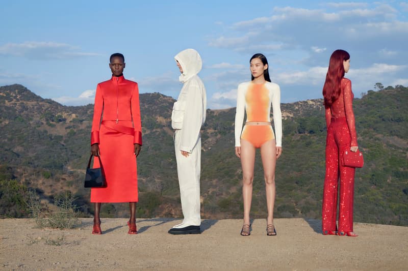 maximilian davis ferragamo spring summer 2023 collection debut line ready to wear accessories sandals handbags trousers new