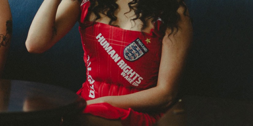 Hattie Crowther's "F-ck FIFA" Corsets Highlight the Importance of Human Rights