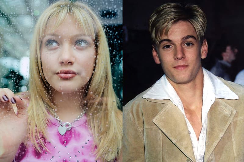 hilary duff aaron carter tribute friends instagram