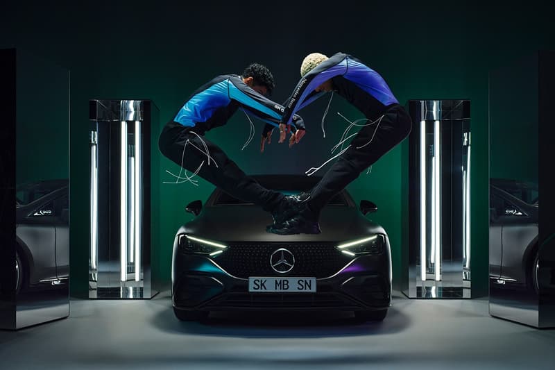 saul nash mercedes benz e sports collaboration jacket