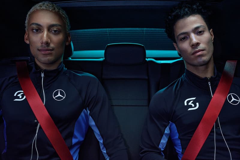 saul nash mercedes benz e sports collaboration jacket