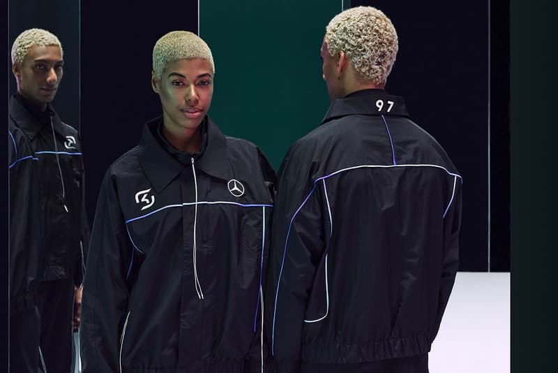 saul nash mercedes benz e sports collaboration jacket