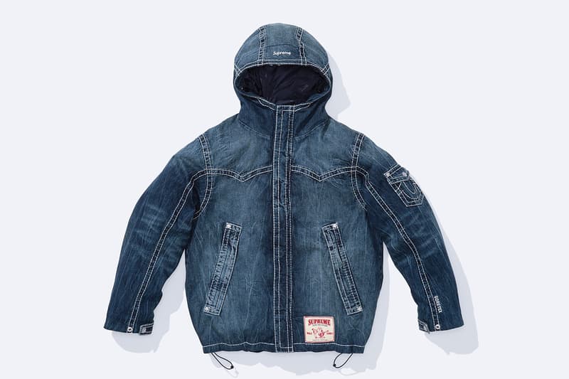 supreme true religion jeans jackets winter clothes hats