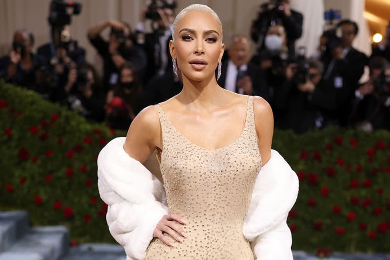 kim kardashian met gala marilyn monroe kardashians tv show dress